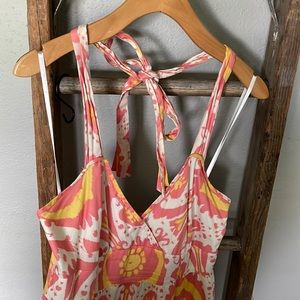 J. Crew Halter Maxi Dress